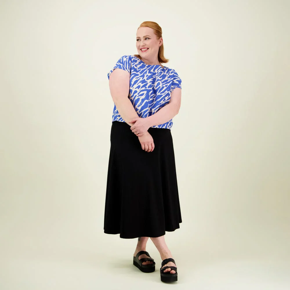 Sophy Cropped Top, Electric - Image 3
