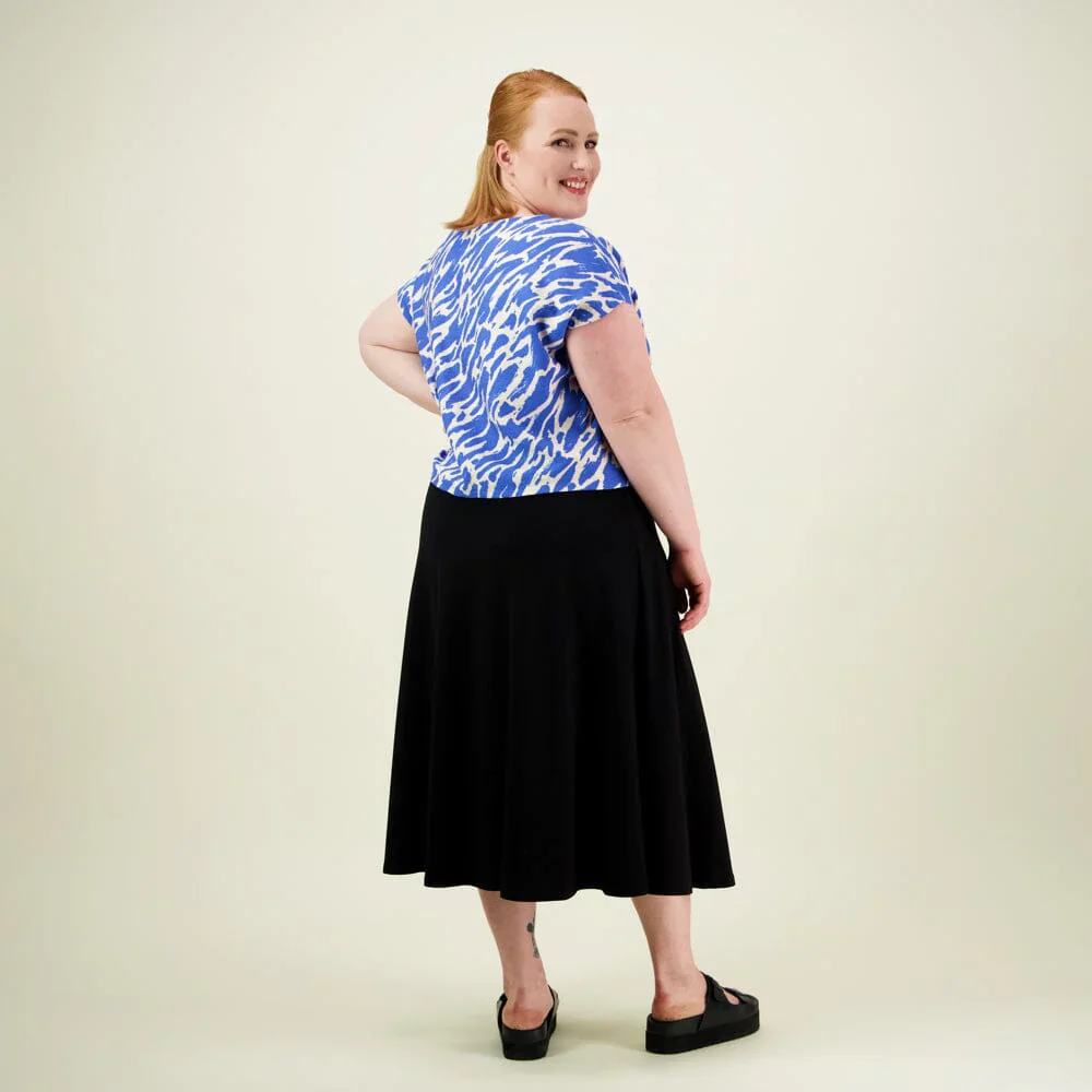 Sophy Cropped Top, Electric - Image 4