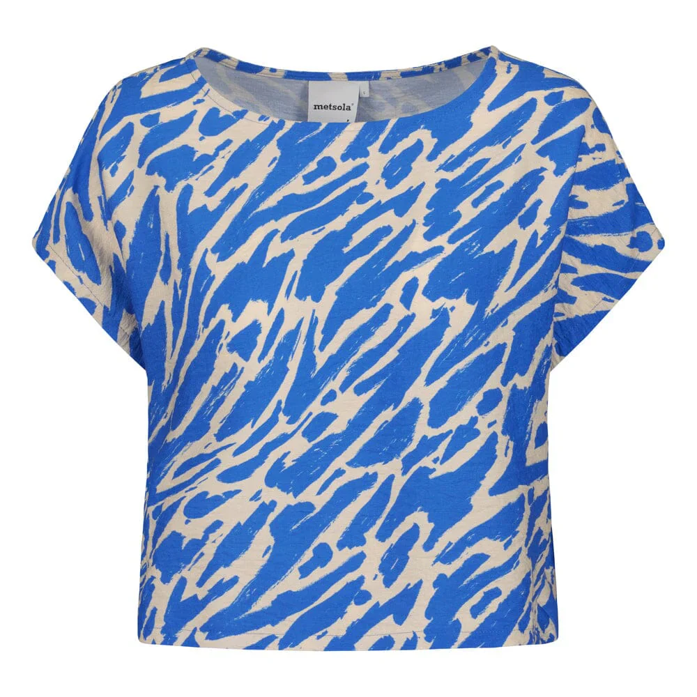 Sophy Cropped Top, Electric - Image 7