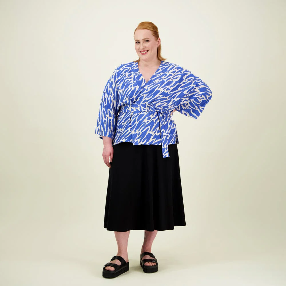 Sophy Kimono Jacket, Electric - Image 2