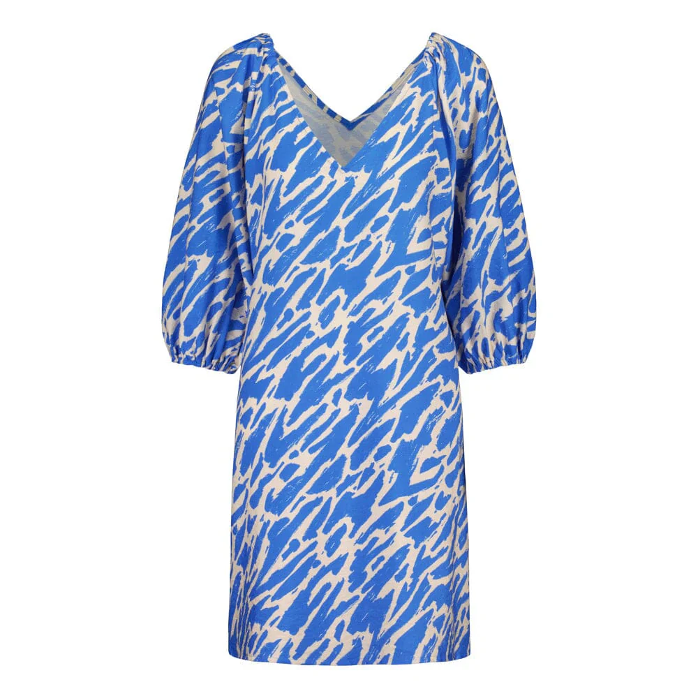 Sophy Volume Sleeve Tunic, Electric - Image 8