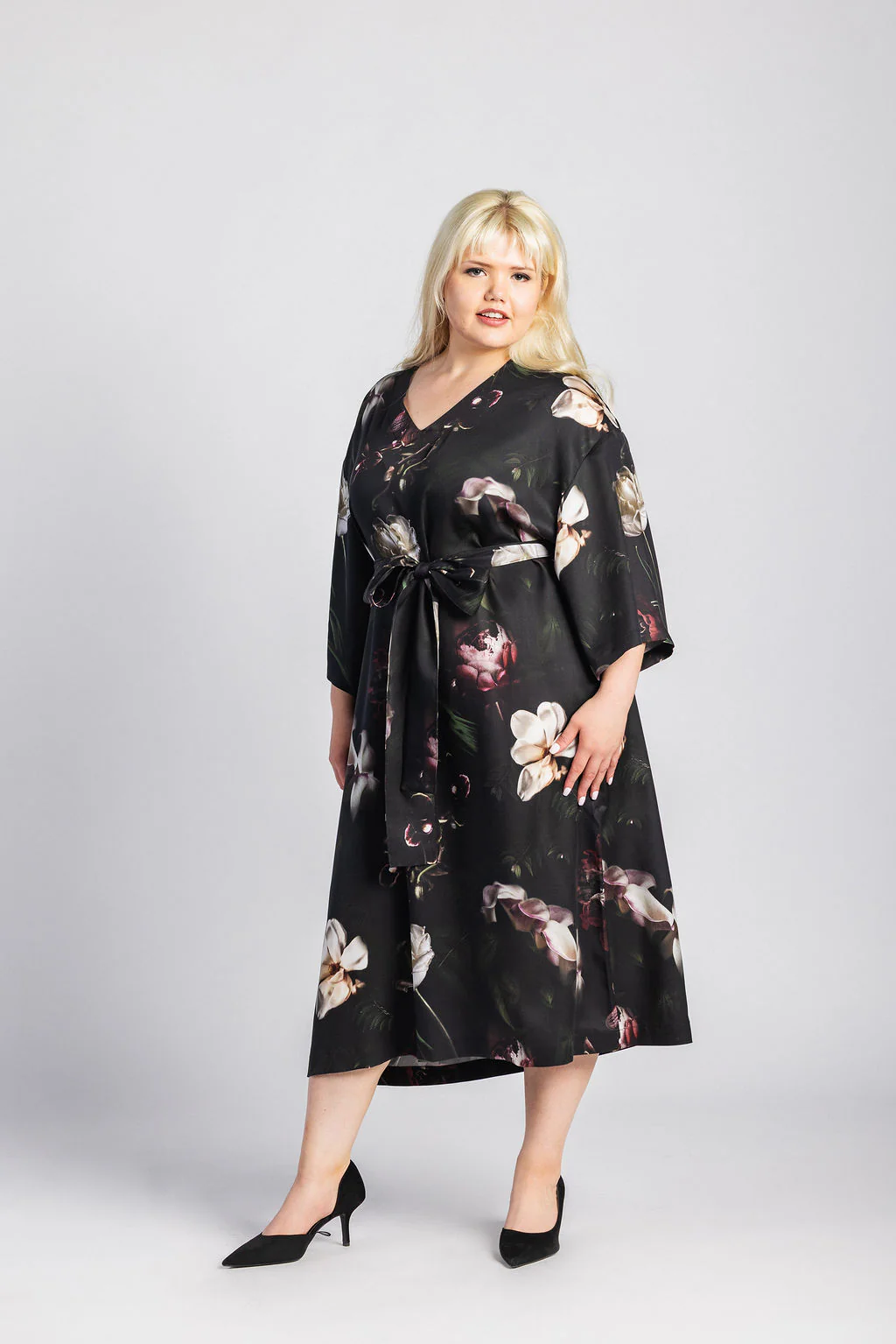 Stella Dress, Noir - Image 2