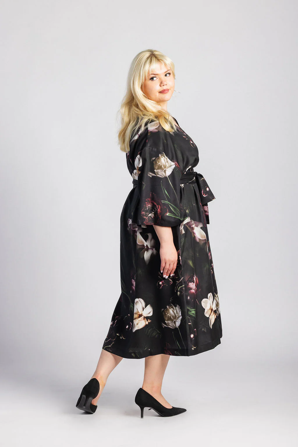 Stella Dress, Noir - Image 3