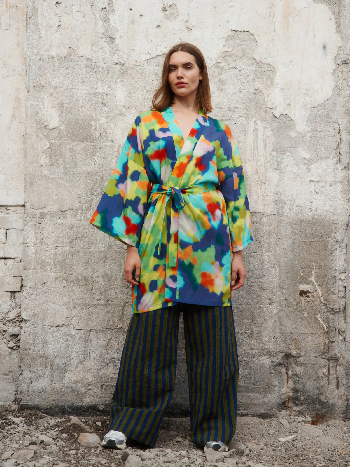 Stripy Seersucker Pants - Image 3