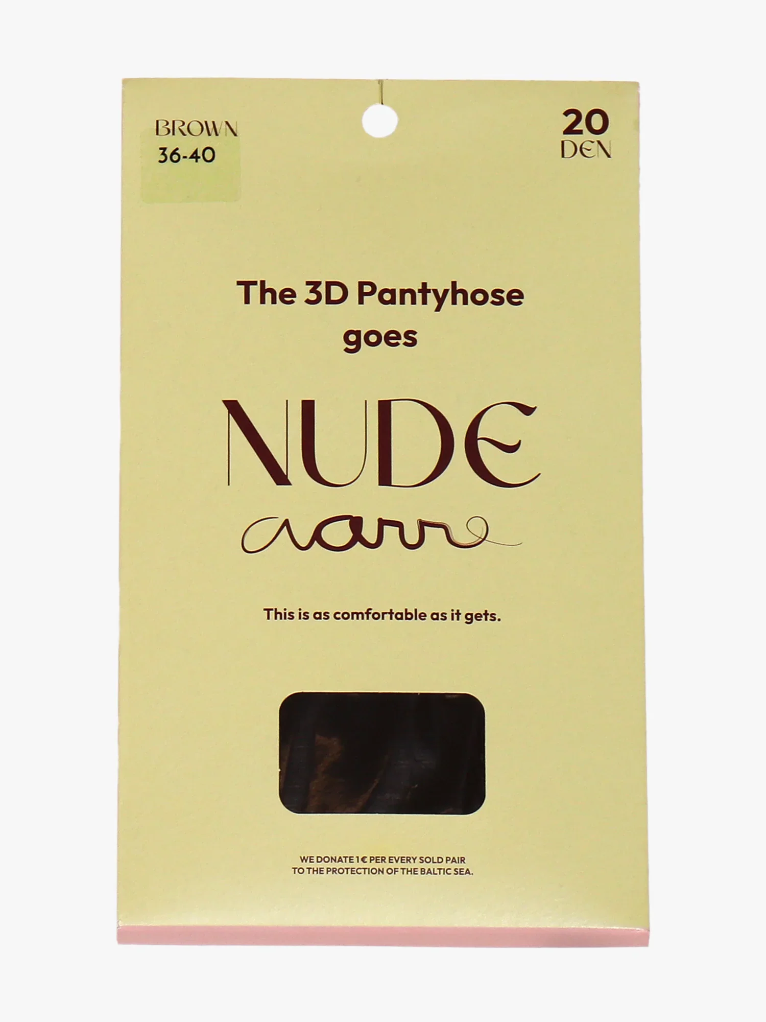 Sukkahousut 20den, Brown Nude - Image 5