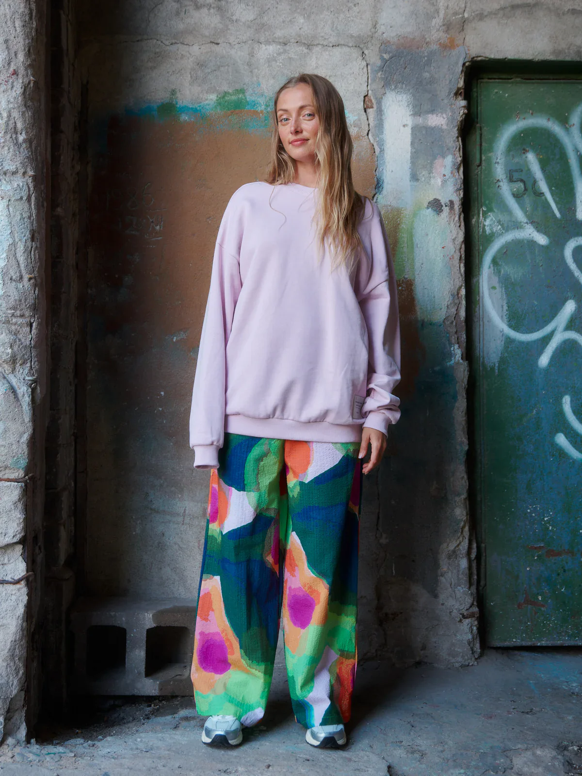 Superpower Sweatshirt, Orchid - Image 4