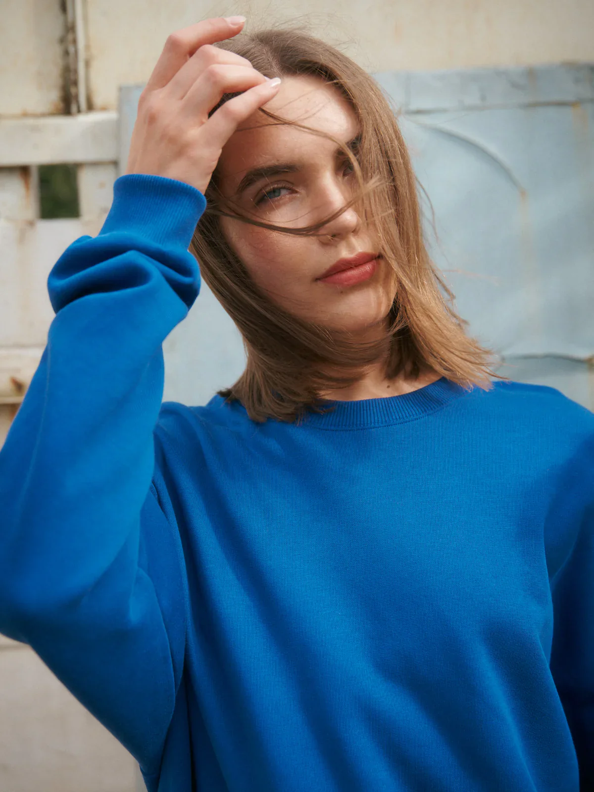 Superpower Sweatshirt, Sodalite Blue - Image 8