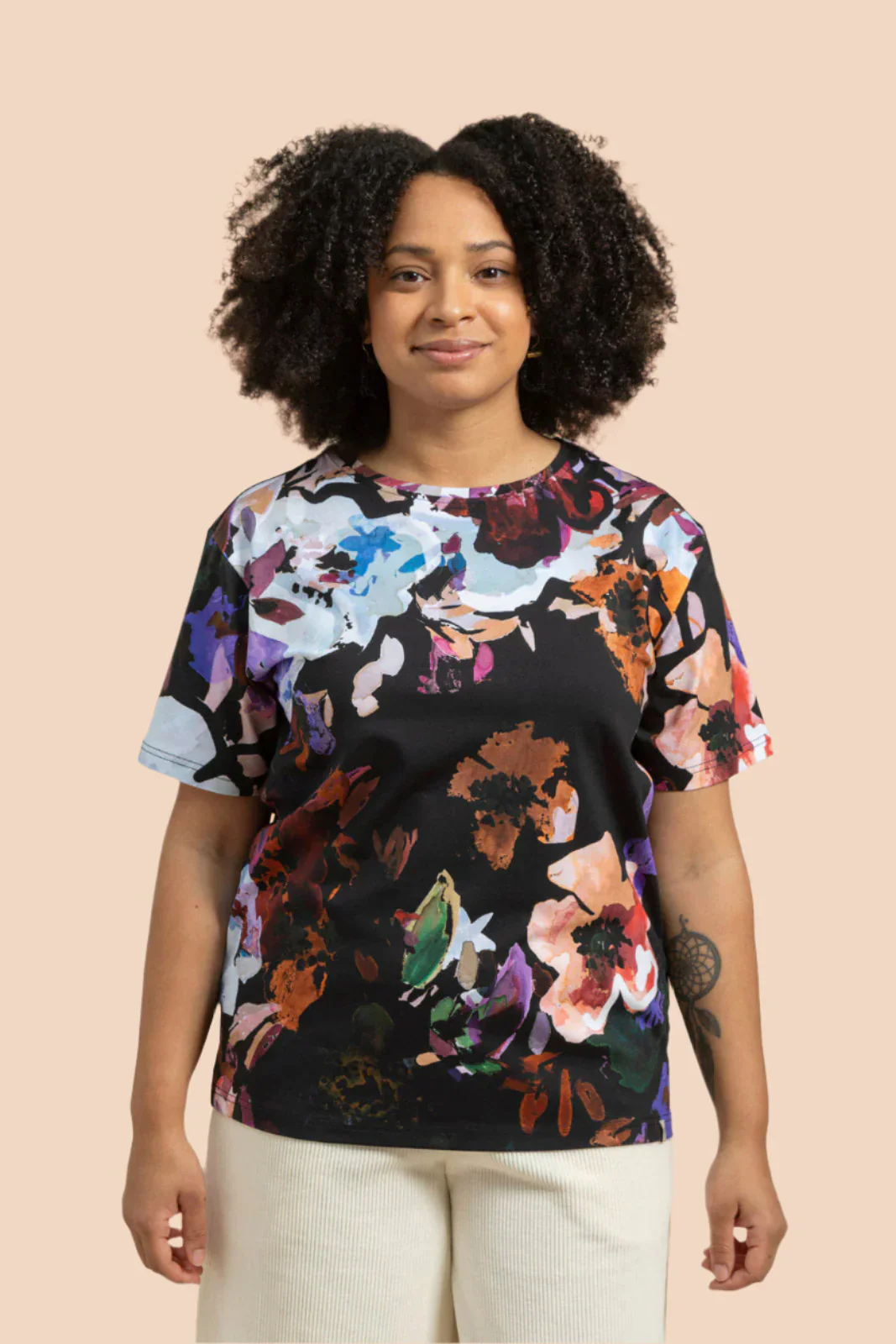 T-Shirt, Black Anemone - Image 3