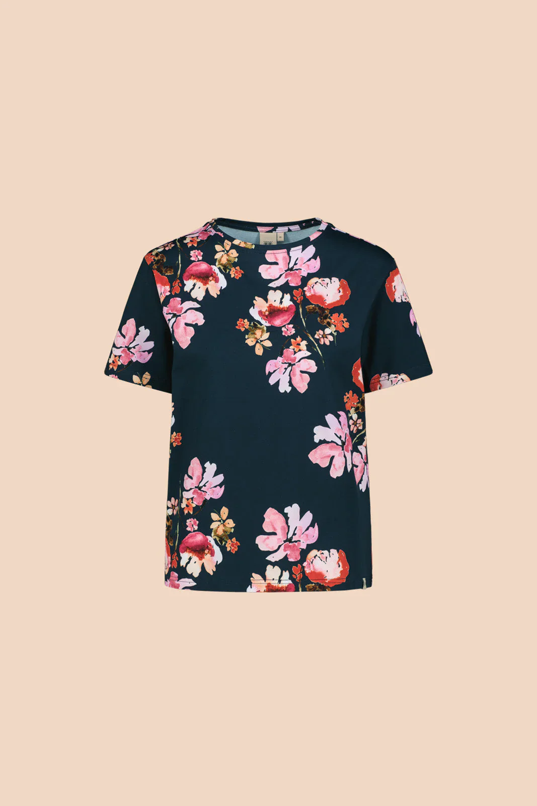 T-Shirt, Cherry Blossom Navy - Image 4