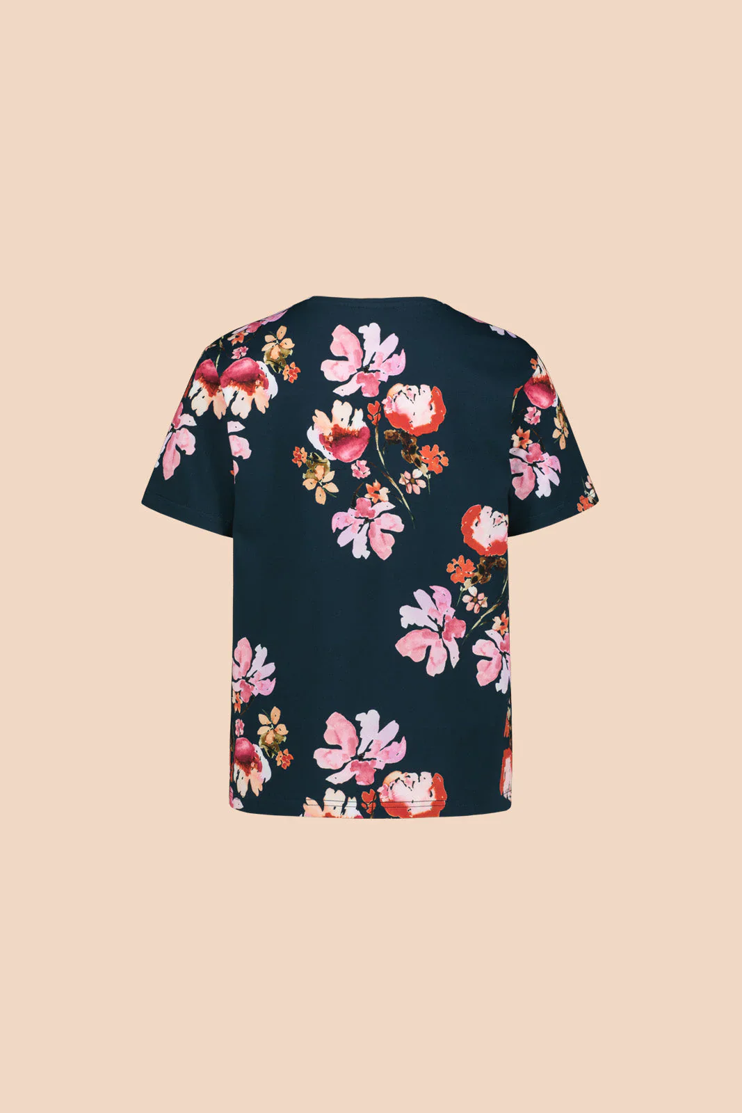 T-Shirt, Cherry Blossom Navy - Image 5