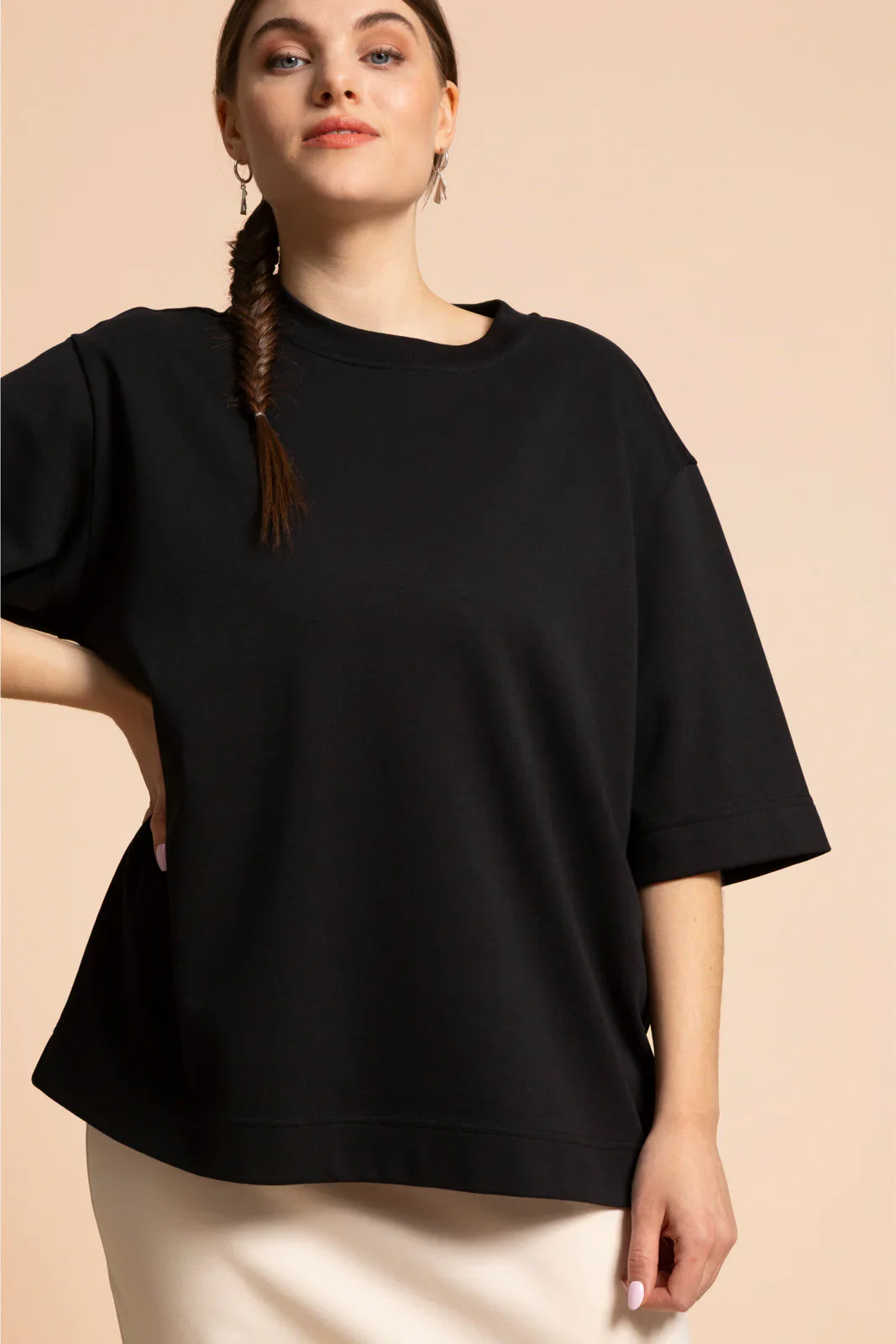 The Relaxed T-Shirt, Black