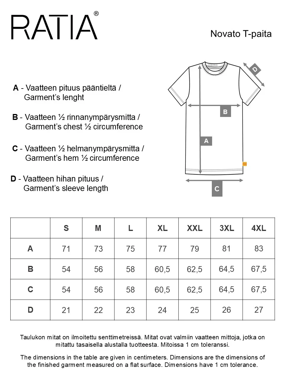 Unisex T-paita, Novato, Keltainen - Image 6