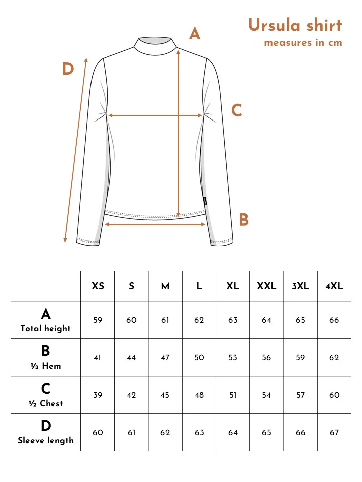 Ursula Shirt, Black Rib - Image 6