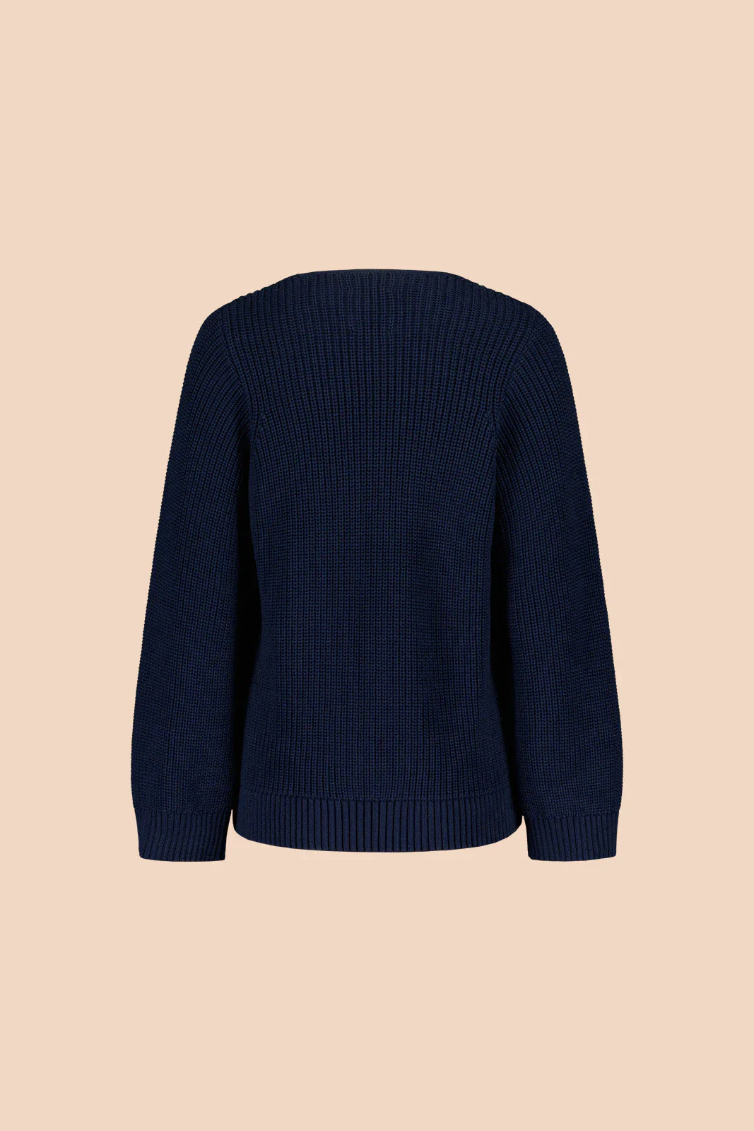 V-neck Jumper, Navy - Image 7