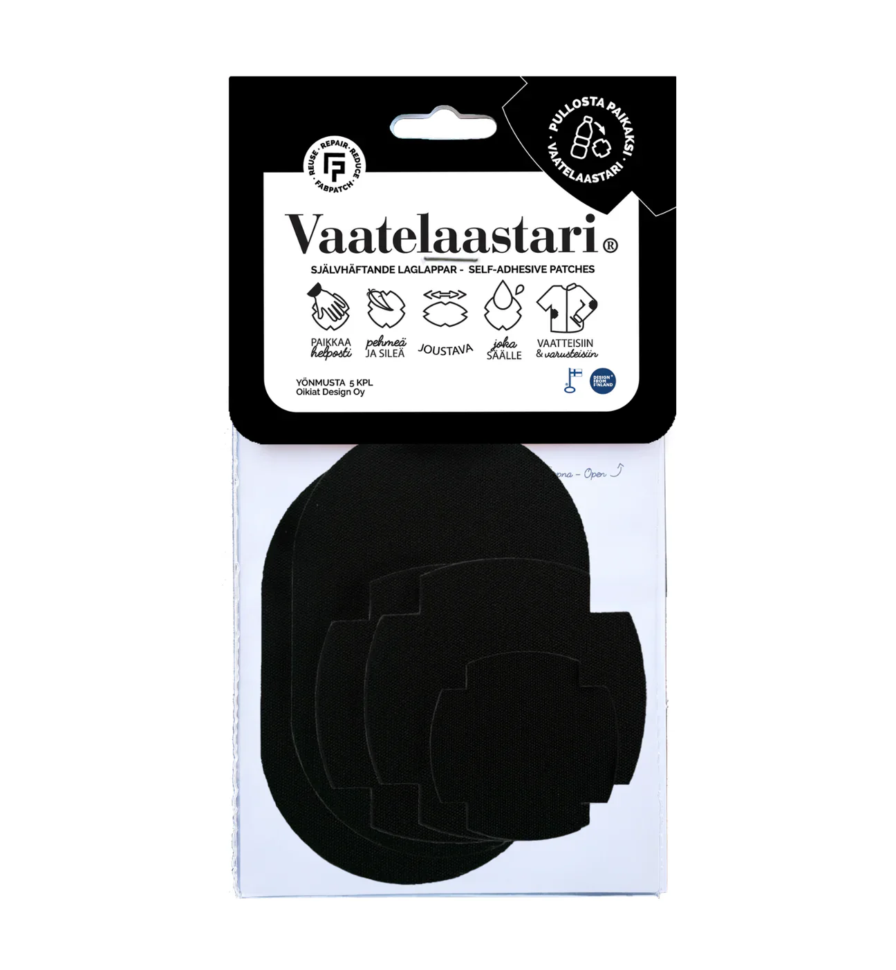 Vaatelaastari, Yönmusta - Image 4
