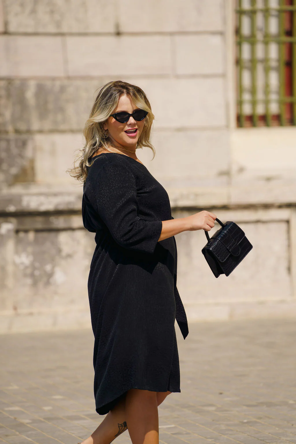 Vera Dress, Black Leo - Image 5