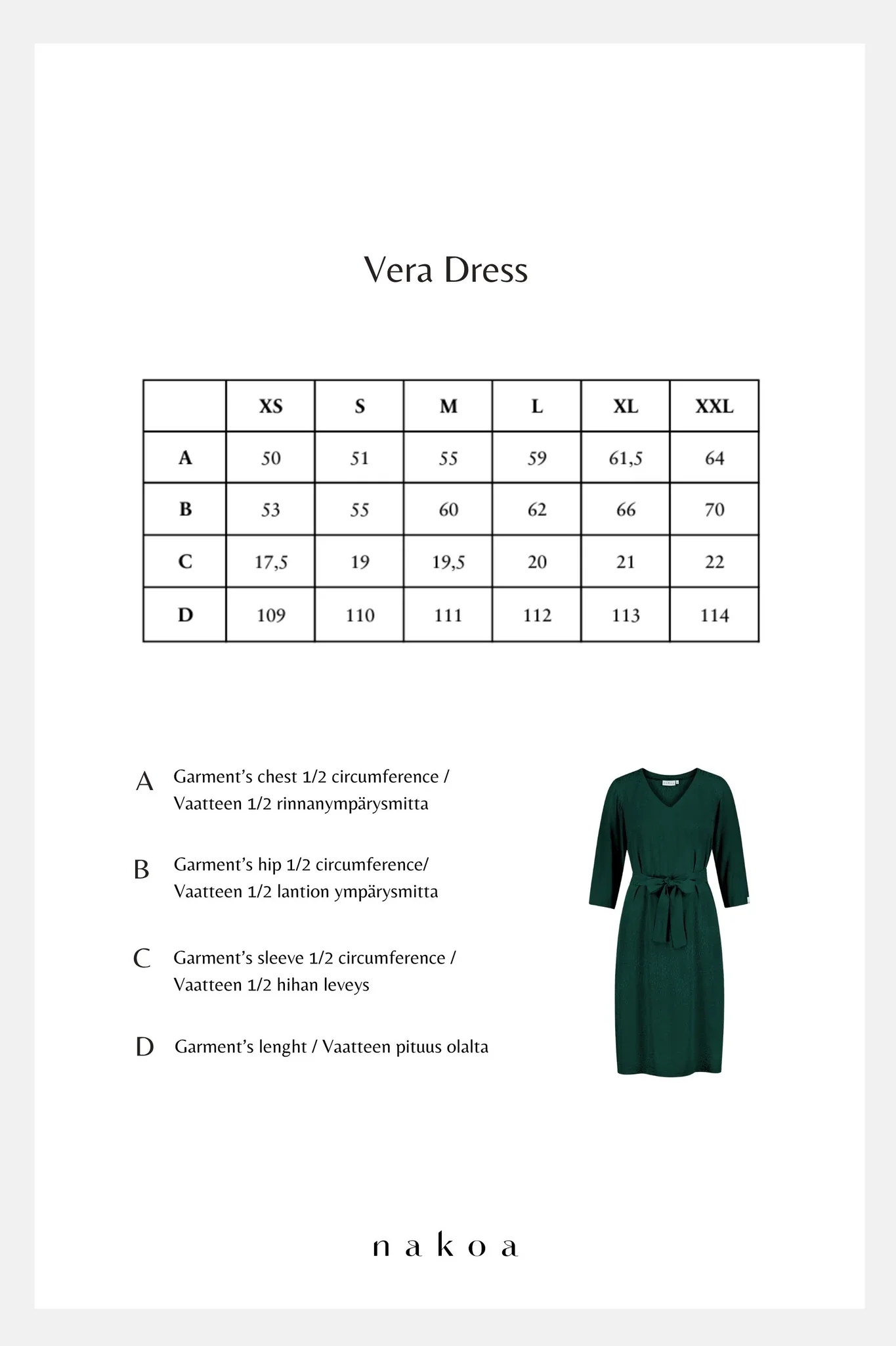 Vera Dress, Emerald - Image 7