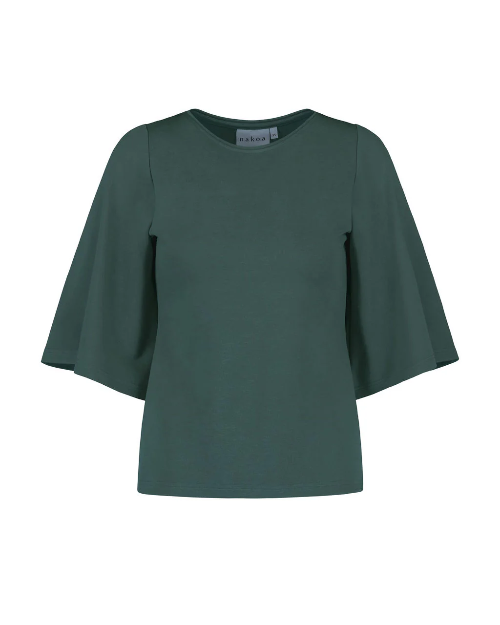 Vivienne Blouse, Dark Green - Image 4
