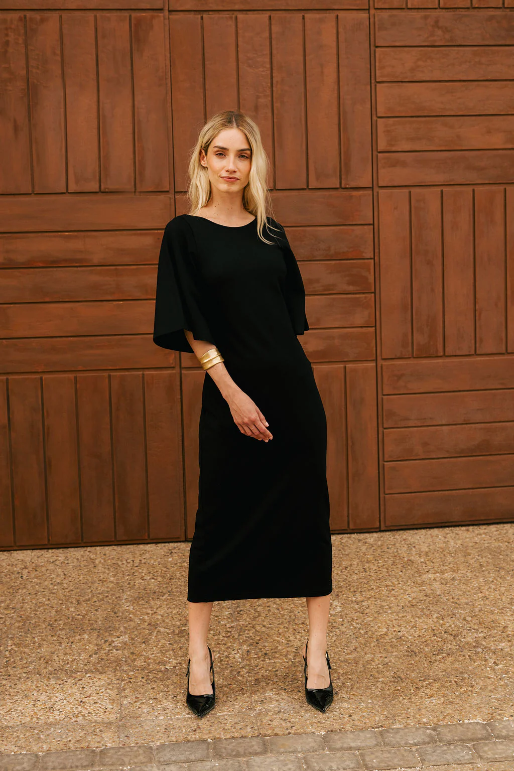 Vivienne Dress, Black - Image 3