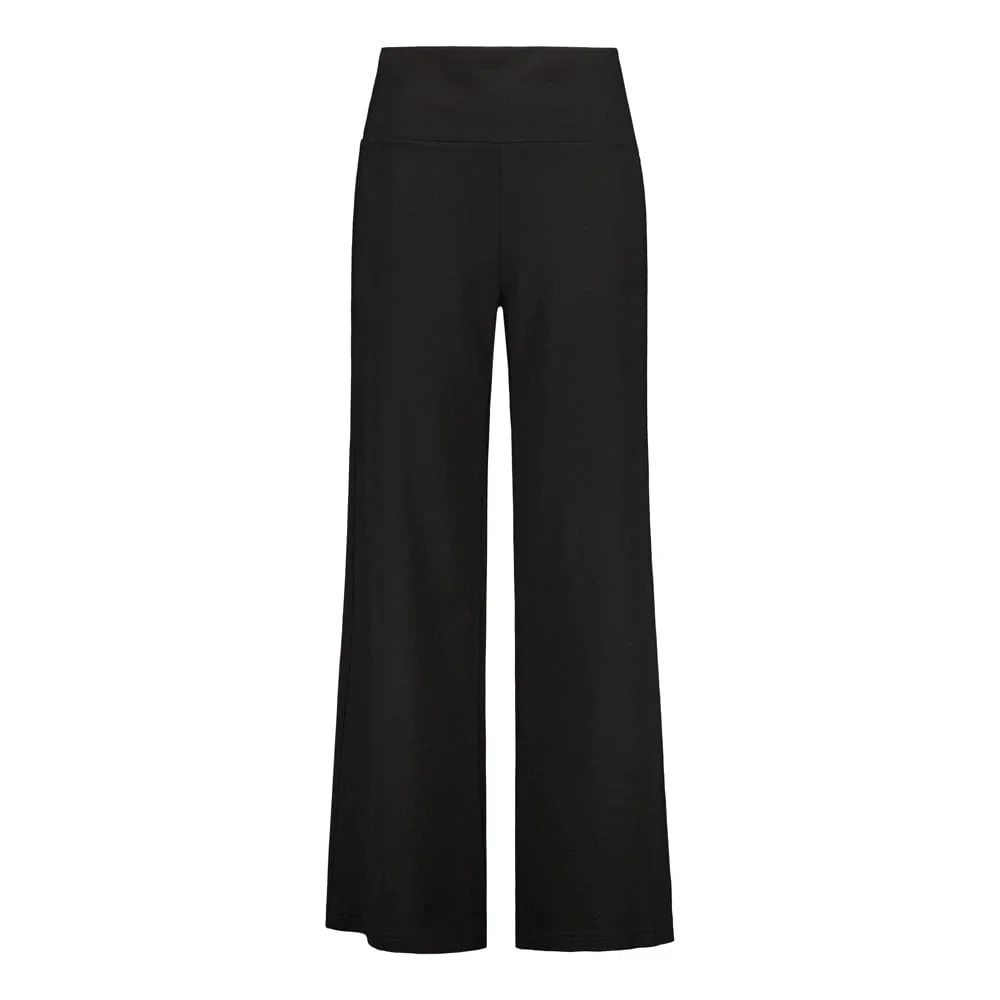 Wide Leg Trousers, Licorice - Image 4