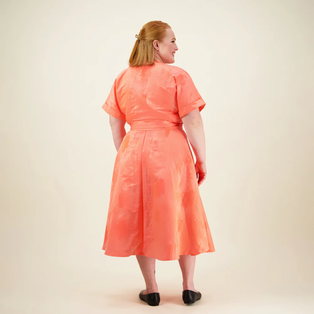 Wrap Top, Neon Pink - Image 3