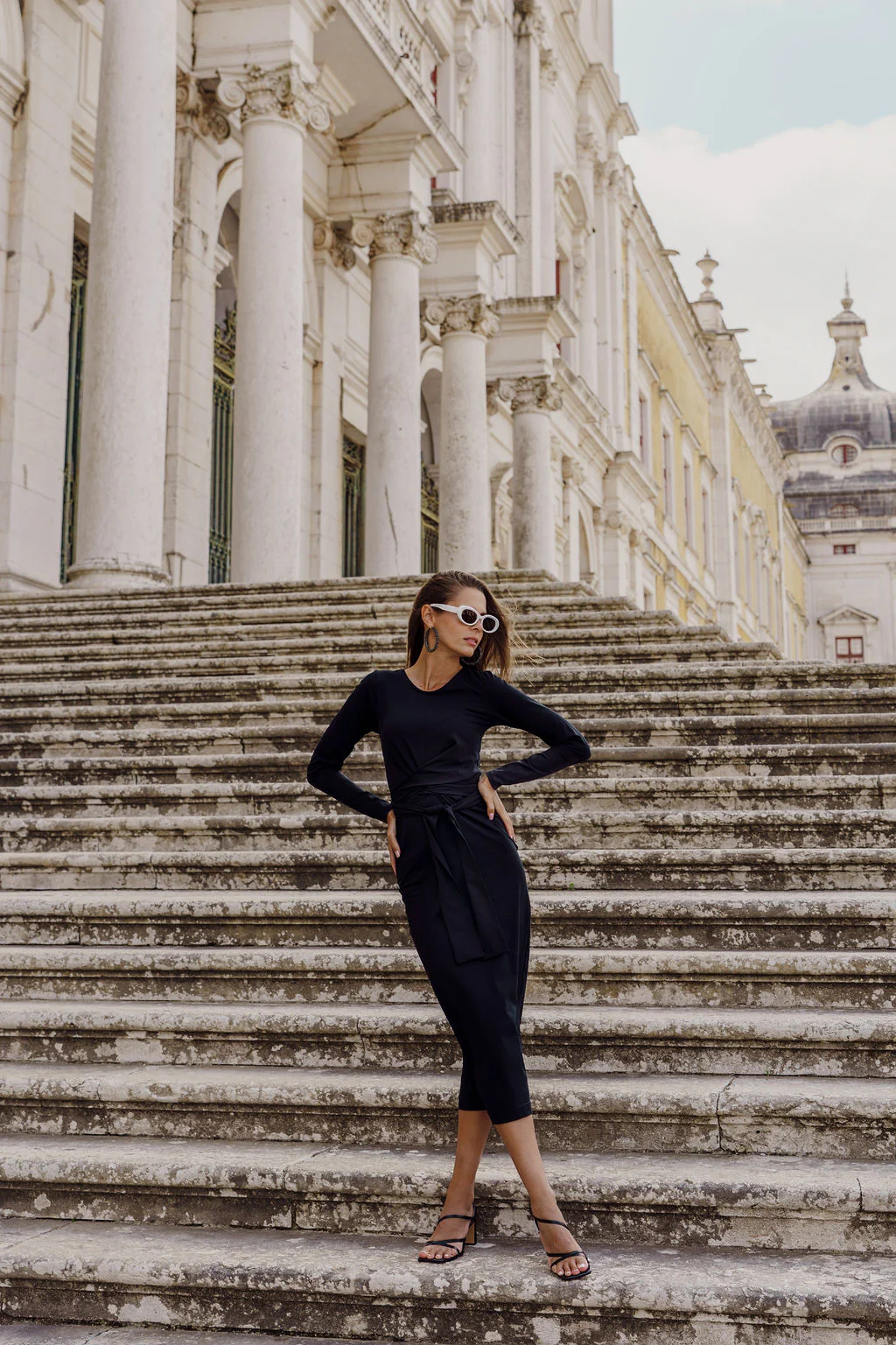 Zoey Dress, Black - Image 5