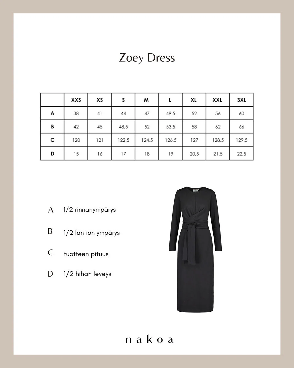 Zoey Dress, Black - Image 8