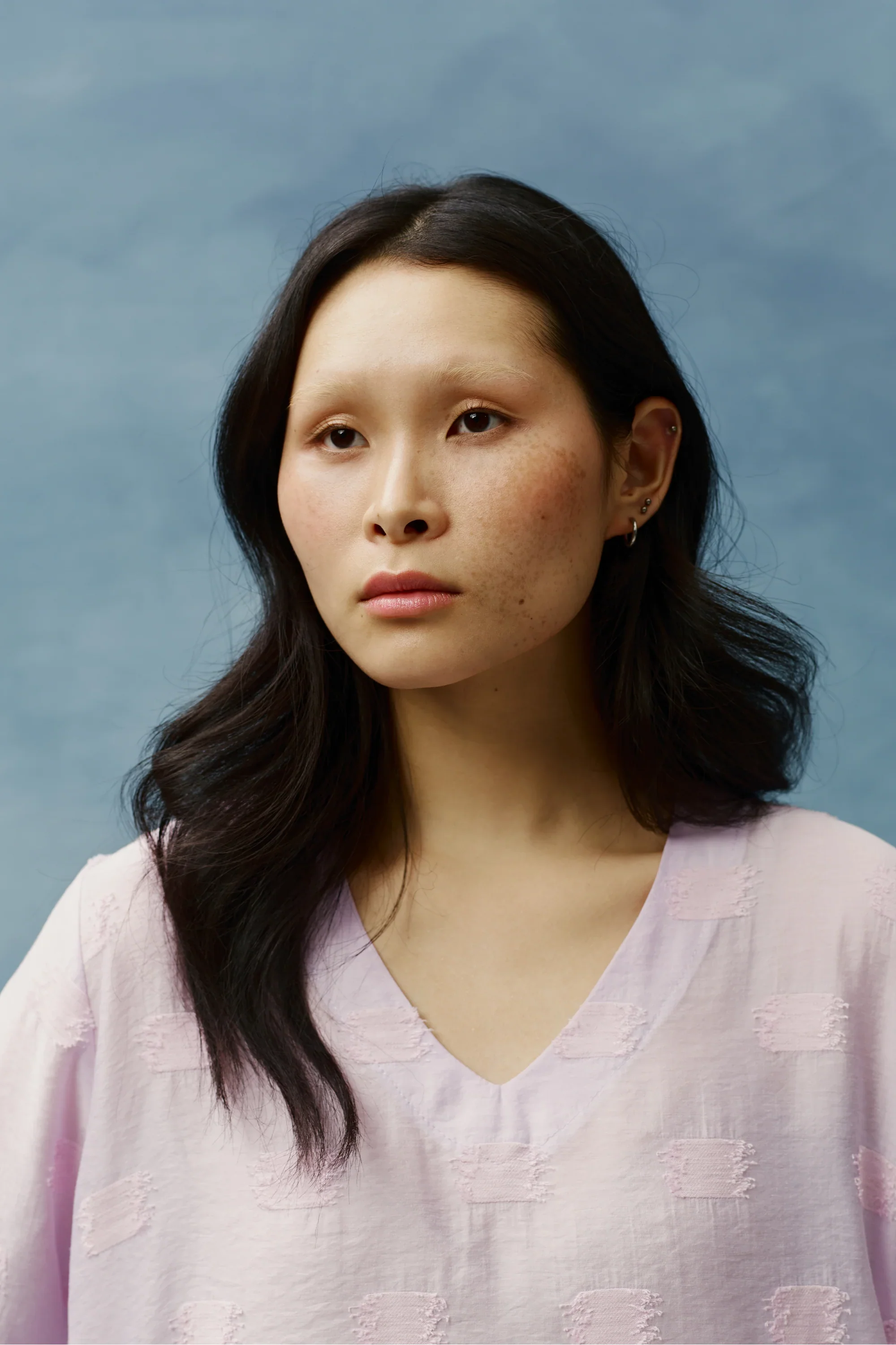 Zuri Blouse, Lavender - Image 4